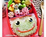 【キャラ弁✿簡単カエルのお弁当】作り方7写真