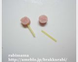 【お弁当に✿プチフランクでカエル♪】作り方5写真