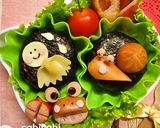 【キャラ弁✿簡単カエルのお弁当】作り方9写真