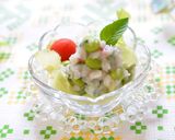 長芋と枝豆で作る♪初夏のサラダ✿作り方5写真