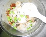 鰻と枝豆のまぜご飯作り方2写真
