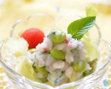 長芋と枝豆で作る♪初夏のサラダ✿作り方6写真
