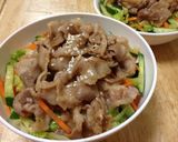 夏のスタミナご飯！ジンジャーポーク丼作り方8写真