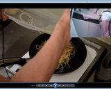 底辺飯平日編03ペペロンチーノ作り方3写真