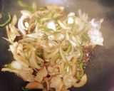 和風豚肉パスタ☆フンギ作り方4写真