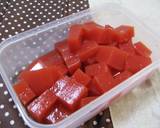 スロージューサーdeトマト寒天♪作り方5写真