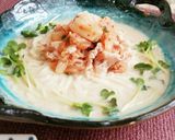 夏ランチ☆豚キム豆乳ぶっかけそうめん作り方5写真