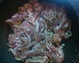 豚小間切れ肉のやわらか生姜焼き作り方5写真