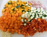 栄養補給♪夏野菜＆ベーコン✿ラタトゥイユ作り方1写真