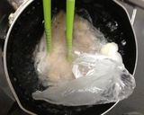 ビニール袋で茹で鶏作り方3写真