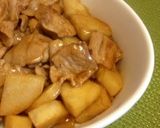 長芋と豚肉のオイスター炒め作り方4写真