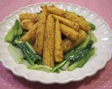 ヤングコーンのカレー炒め☆花椒風味作り方4写真