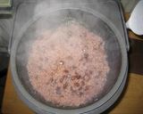 炊飯器でもちもちお赤飯作り方4写真