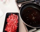 フライパンで簡単煮♪牛肉のしぐれ煮作り方2写真