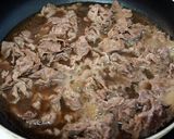フライパンで簡単煮♪牛肉のしぐれ煮作り方4写真