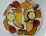 簡単おしゃれ☆焼くだけ野菜＆チキン作り方3写真