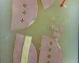 プールデビューキャラ弁 浮き輪作り方1写真
