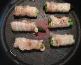 アスパラ豚バラ巻き♪お弁当.BBQ作り方7写真