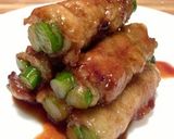 アスパラ豚バラ巻き♪お弁当.BBQ作り方11写真