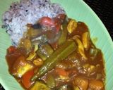 具だくさん夏野菜トマトカレー作り方8写真