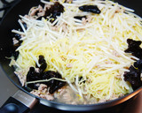 もやしとひき肉のとろみ焼きそば作り方4写真