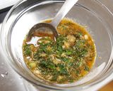 ネギたっぷり★ゆで鶏の香味だれ作り方6写真
