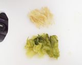 ゆで鶏汁で♪鶏ネギスープ作り方2写真