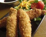 豚薄切り まきまきカツ作り方4写真