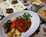 簡単なのに絶品♪お手軽煮込みハンバーグ作り方6写真