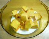 かぼちゃとチーズの２色ムース作り方1写真