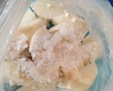 簡単！長いもとえのきのバター焼きw作り方1写真