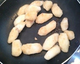 簡単！長いもとえのきのバター焼きw作り方2写真