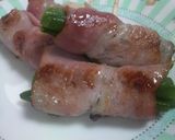☆インゲンのベーコン巻☆お弁当♪作り方3写真