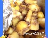 簡単☆ジャガイモと挽肉の煮物♪作り方4写真