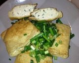 カリカリ鶏皮と豆腐の油揚げ包み焼き作り方6写真