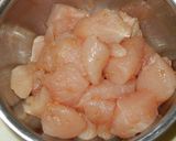 冷製・鶏ささみのピーマン詰めスープ煮作り方1写真