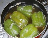 冷製・鶏ささみのピーマン詰めスープ煮作り方7写真