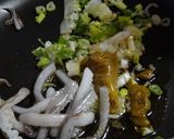 汁も飲みたい！イカわたキャベツ炒め♬作り方1写真