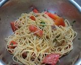 トマトとバジル♡夏のパスタ作り方5写真