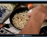 底辺飯平日編04 焼きうどん作り方4写真