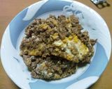 肉そぼろ卵とじ作り方7写真