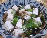 オクラ豆腐ともずく酢作り方3写真
