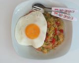 今日の昼食☆ナシゴレン（スパイシー風味）作り方7写真