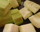 ズッキーニの…「野菜・卵・あんかけ煮」作り方2写真
