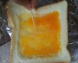 洗い物０！卵チーズトースト作り方3写真