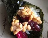 納豆手巻き寿司作り方1写真