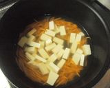 にんじんとお豆腐の韓国風スープ♪作り方4写真