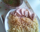 マルちゃん正麺(味噌)で簡単つけ麺♪作り方5写真