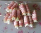 長ねぎのベーコン巻き作り方4写真