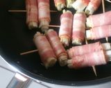 長ねぎのベーコン巻き作り方5写真